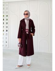 nova astarlı trenç bordo