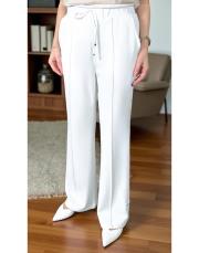 nervür çıma dikiş premium oysho pantolon ekru