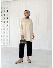 style iki ip oversize sweat bej