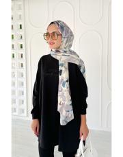 style iki ip oversize sweat siyah 2