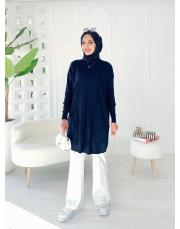 bonnica merserize tunik lacivert 2