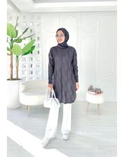 bonnica merserize tunik antrasit