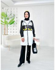 fendi pullu kap ekru