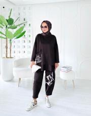 wow üç iplik tasarım spor takım acı kahve 2