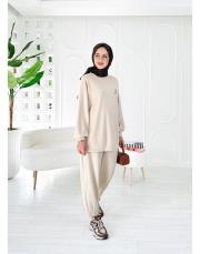 bargelia oysho takım bej