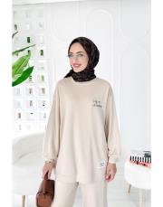 bargelia oysho takım bej 3