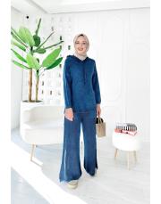 piano pamuk triko takım lacivert 2