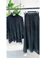 piano pamuk triko takım siyah 2