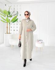 ithal rosela kadife gömlek taş