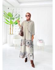 ithal viana kadife elbise taş 2