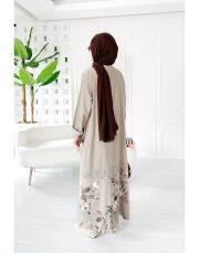 ithal daniel kadife elbise taş 3