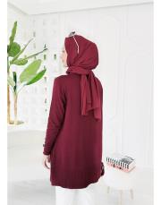 keyla merserize tunik bordo 3