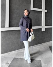 keyla merserize tunik antrasit