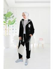 oslo iki ip spor takım siyah