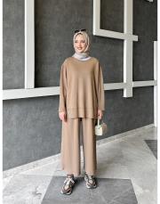 palazzo oysho takım latte 2