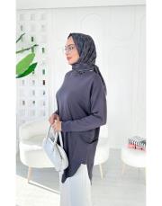 porte merserize triko tunik antrasit