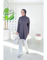 porte merserize triko tunik antrasit 2