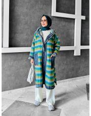 rainbow desenli tasarım kap yeşil 3