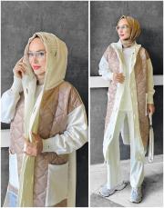 design trikolu kapitone  kap bej