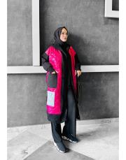 design trikolu kapitone  kap pembe 4