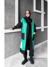 design trikolu kapitone  kap siyah