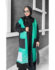 design trikolu kapitone  kap siyah 2