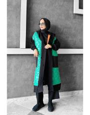 design trikolu kapitone  kap siyah 3