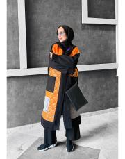 design trikolu kapitone  kap turuncu 2