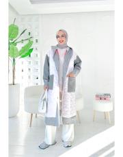 design trikolu kapitone  kap gri