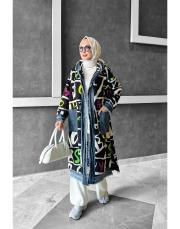 eliz polar oversize  kap siyah 2