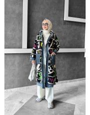 eliz polar oversize  kap siyah 4