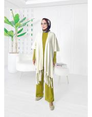 selen triko püsküllü panço taş 2