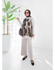 fame cupra merserize yanı fermuarlı tunik taş 3