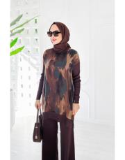 cupra merserize tunik kahve