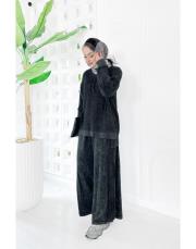 toffy pamuk triko takım siyah 2