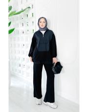 garniel paraşüt garnili oysho takım siyah 2