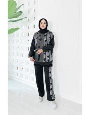 shine taşlı takım siyah 3