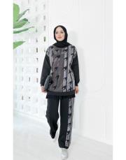 shine taşlı takım siyah 4