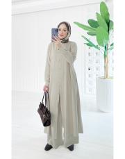 sensual tencel pantolonlu takım taş 2