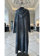 mishe pamuk triko elbise siyah 2