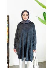 ilya pamuk triko tunik siyah 2