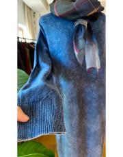 oleg pamuk triko tunik lacivert 2