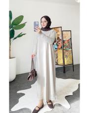 polina kol desenli merserize elbise taş 2