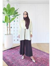 tencel pamuk gömlek sarı 2