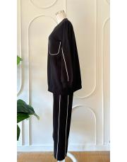 devin iki ip biyeli takım siyah 2