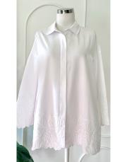 rames brode nakışlı gömlek ekru 2