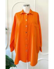 efil basıc gömlek turuncu