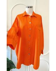 efil basıc gömlek turuncu 2