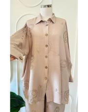 nakışlı keten takım taş 3