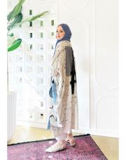 italyan keten sırt file kimono siyah 3